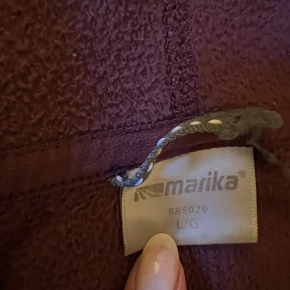 Marika - Purple fleece hoodie - Picture 3 of 3